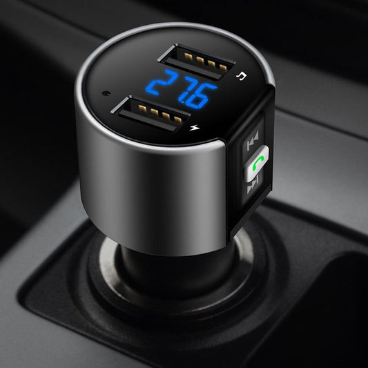 Bluetooth FM Transmitter Audio Adapter