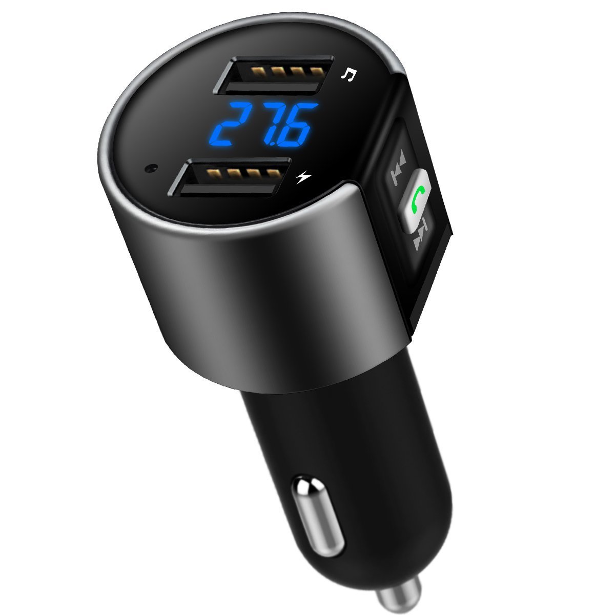 Bluetooth FM Transmitter Audio Adapter