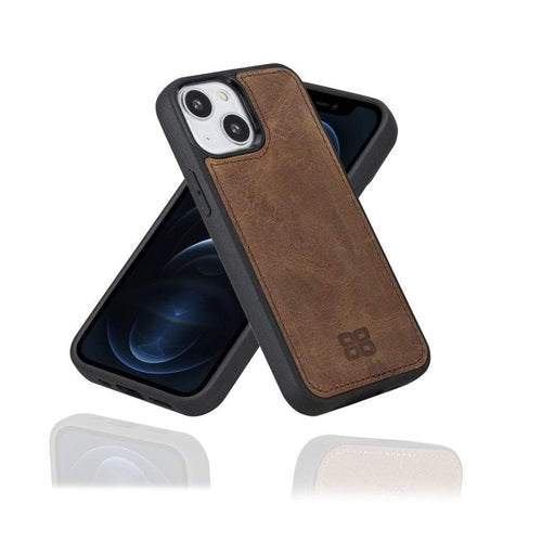 Flexible Leather Back Cover for iPhone 13 Series