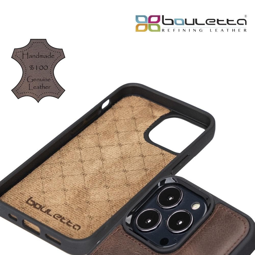 Flexible Leather Back Cover for iPhone 13 Series