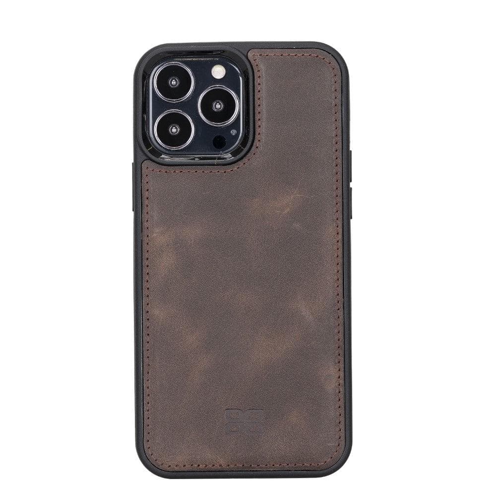 Flexible Leather Back Cover for iPhone 13 Series