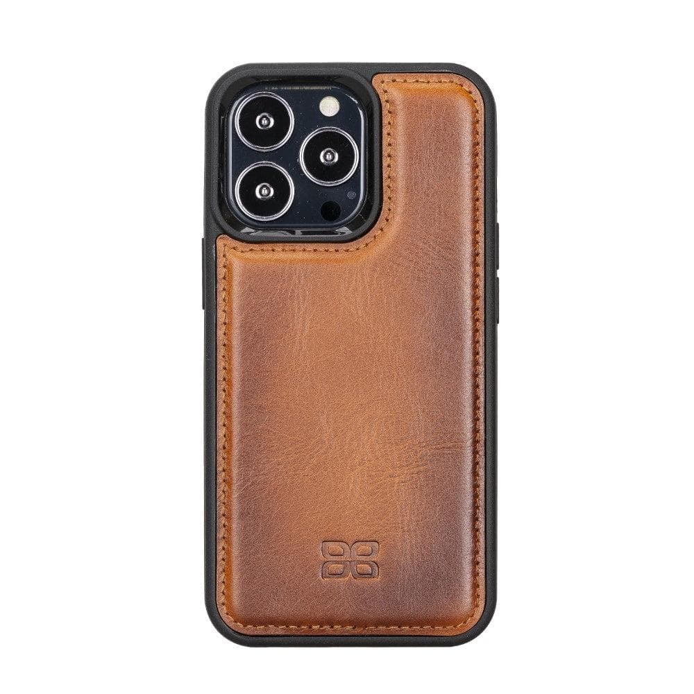 Flexible Leather Back Cover for iPhone 13 Series